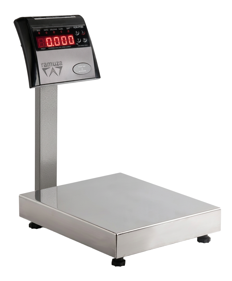 Balança de Pesagem Plataforma com Coluna 150kg DPB150 Ramuza - Ramuza