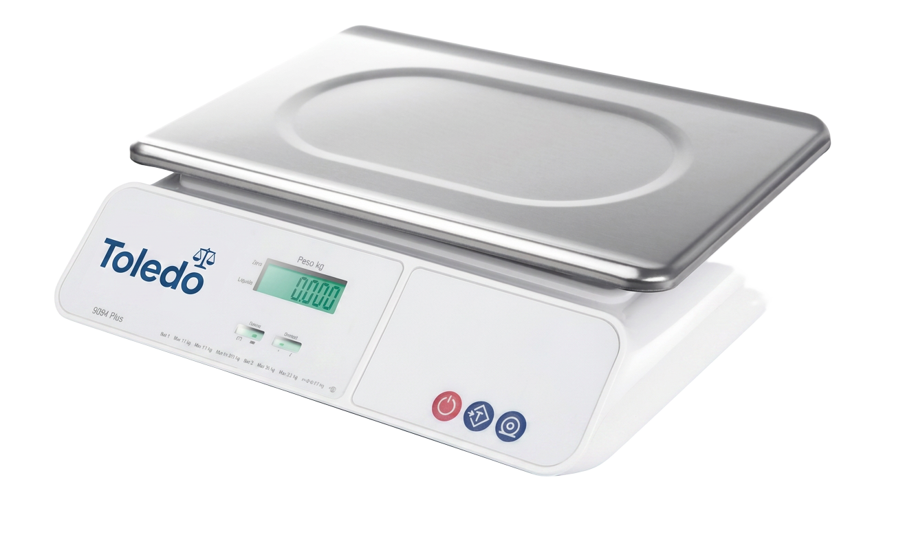 Balança Digital Toledo 9094 Plus 32kg Tripla Escala - Toledo